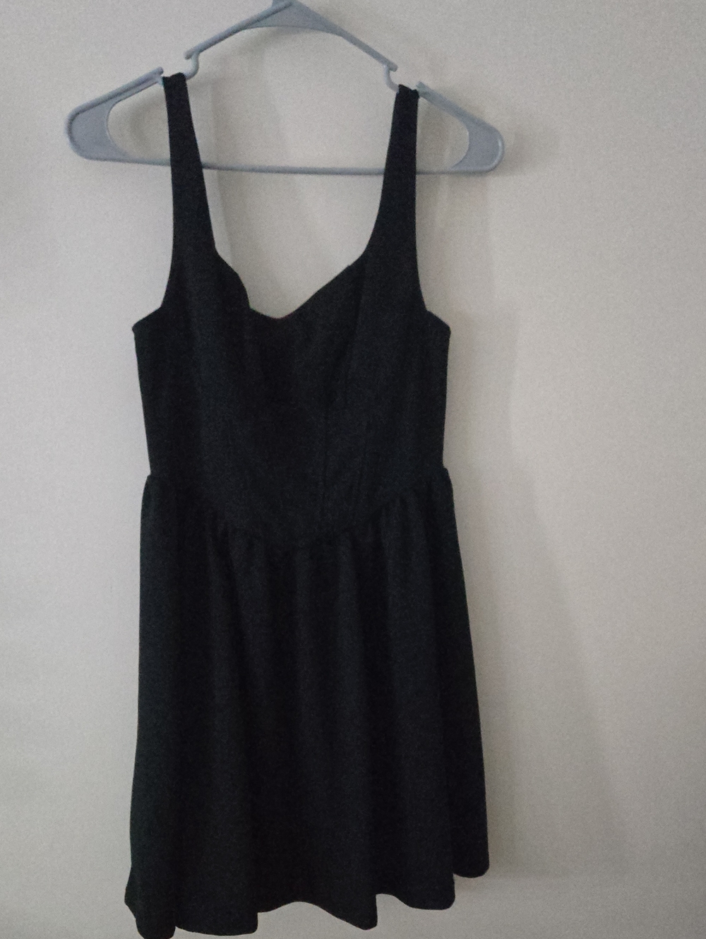 SHEIN Black Sleeveless Mini Dress